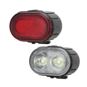 2Piece Mini Bicycle Tail Light With Usb Charging Fa-078