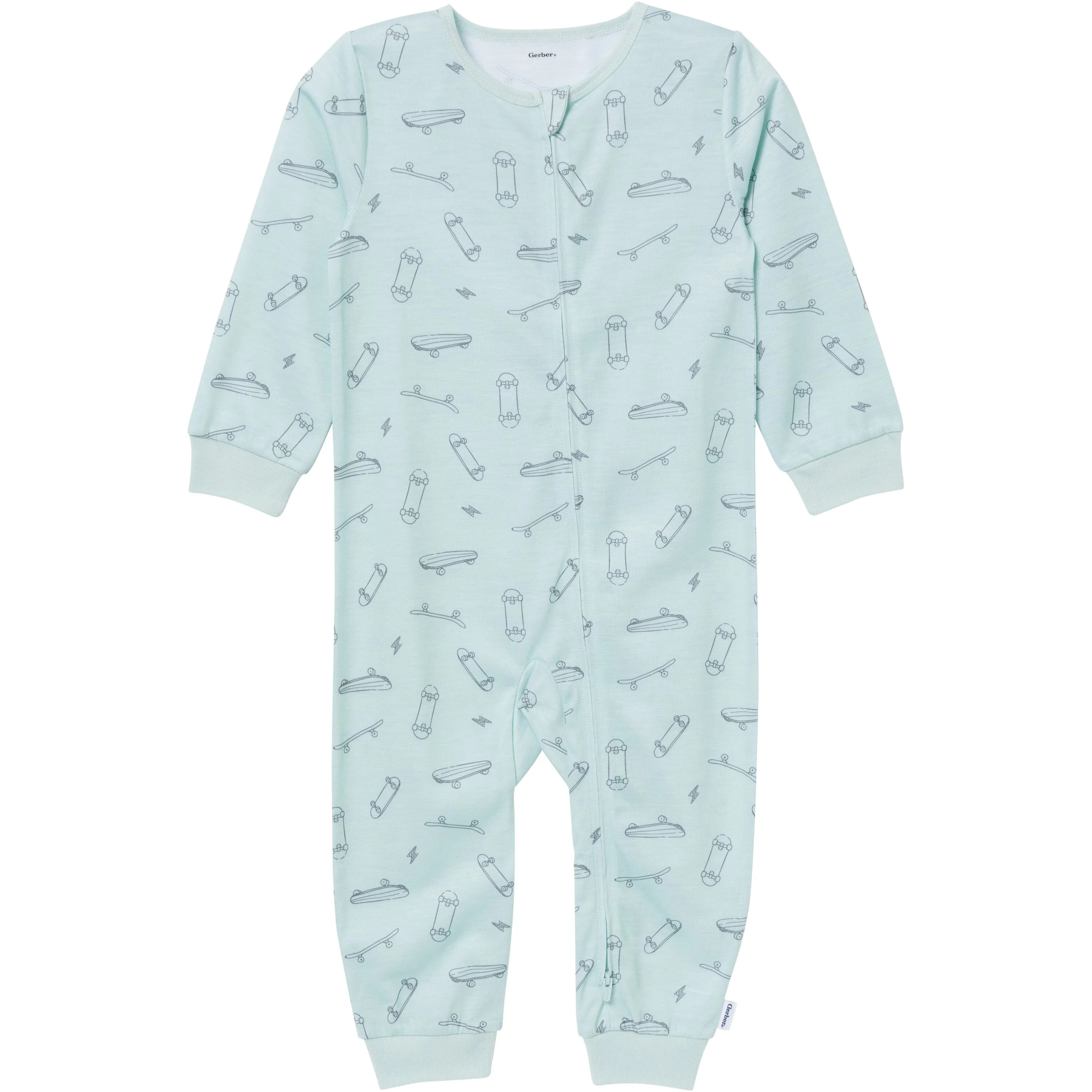 3-Pack Infant & Toddler Boys Skate Footless Pajamas