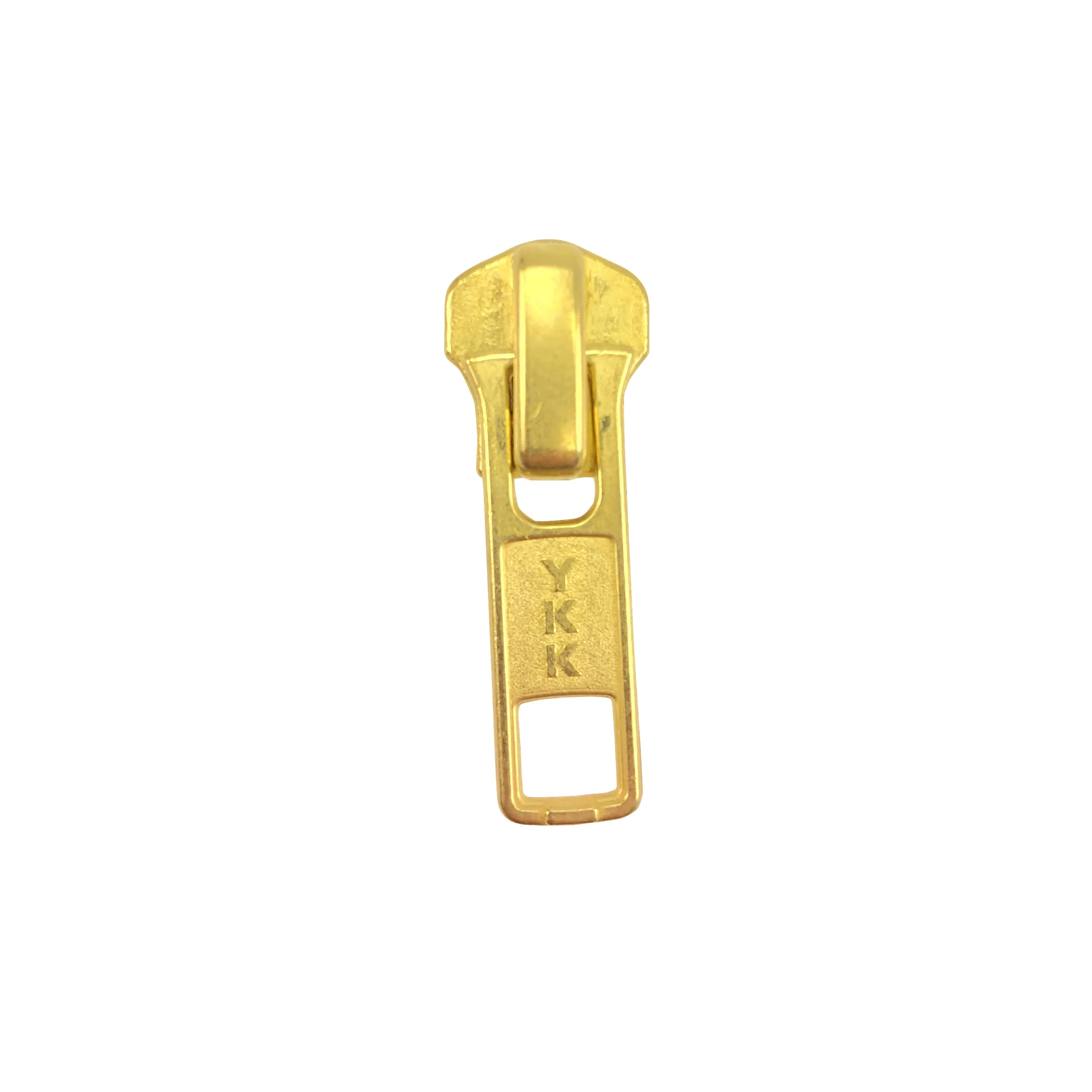 #5 YKK Metal Short Tab Slider Gilt - 10 Pack