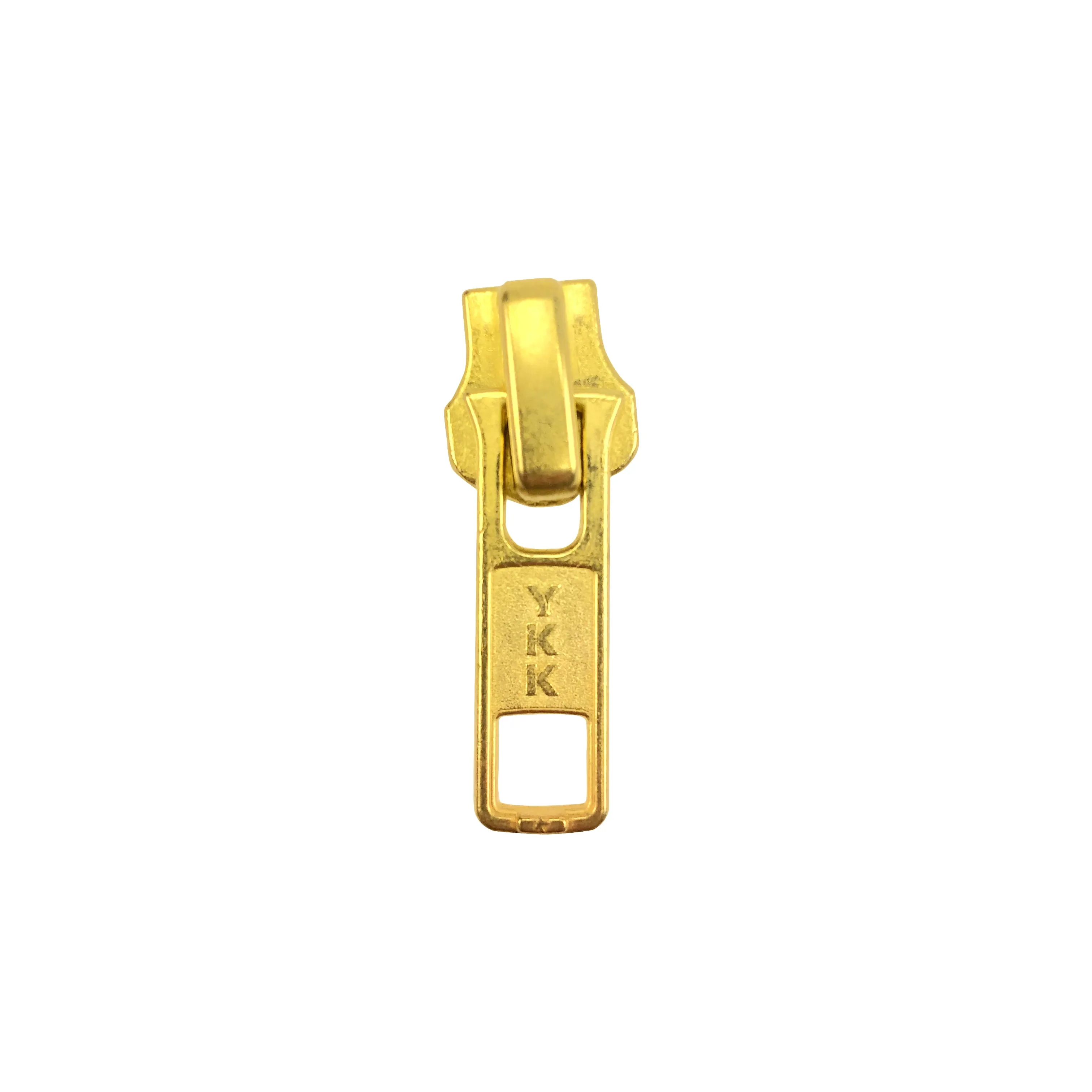 #5 YKK Metal Short Tab Slider Gilt - 10 Pack