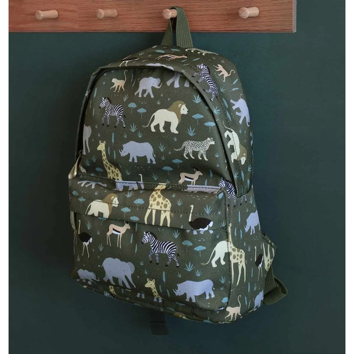 A Little Lovely Company Little Backpack: Savanna