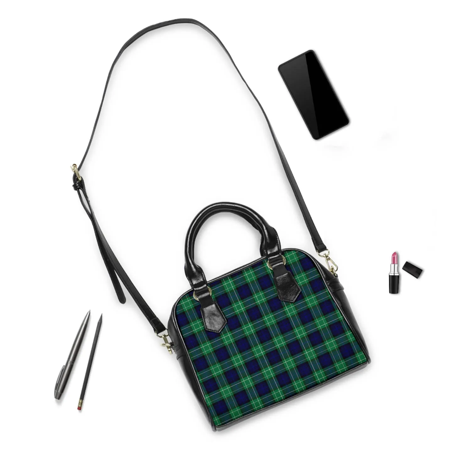 Abercrombie Tartan Shoulder Handbags