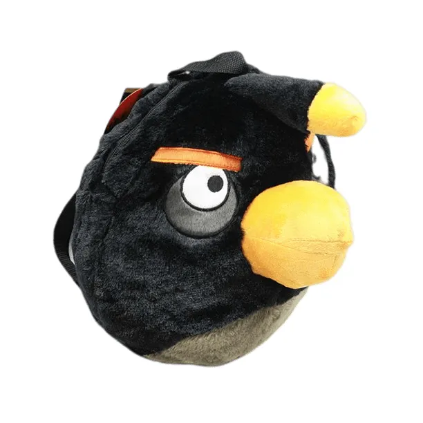 Angry Bird Plush Backpack (Black)