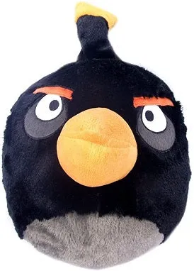 Angry Bird Plush Backpack (Black)