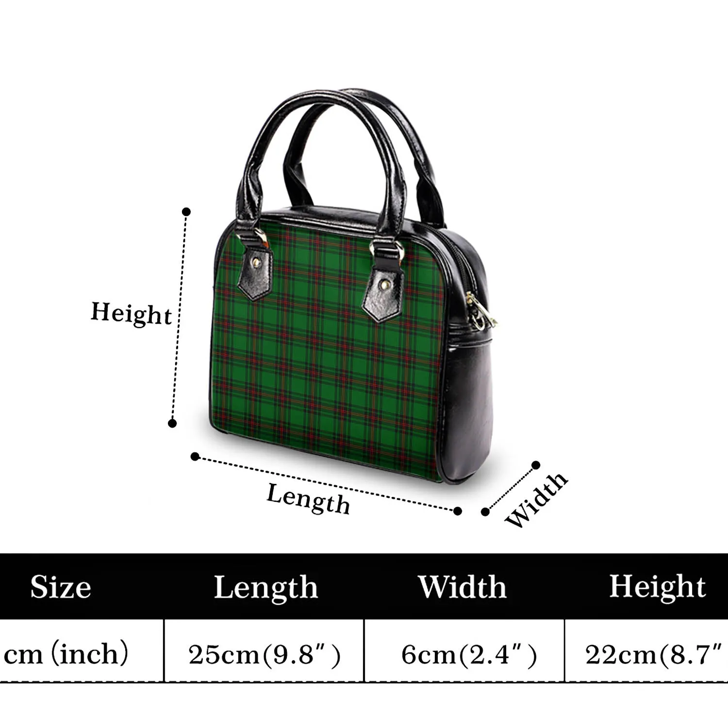 Anstruther Tartan Shoulder Handbags