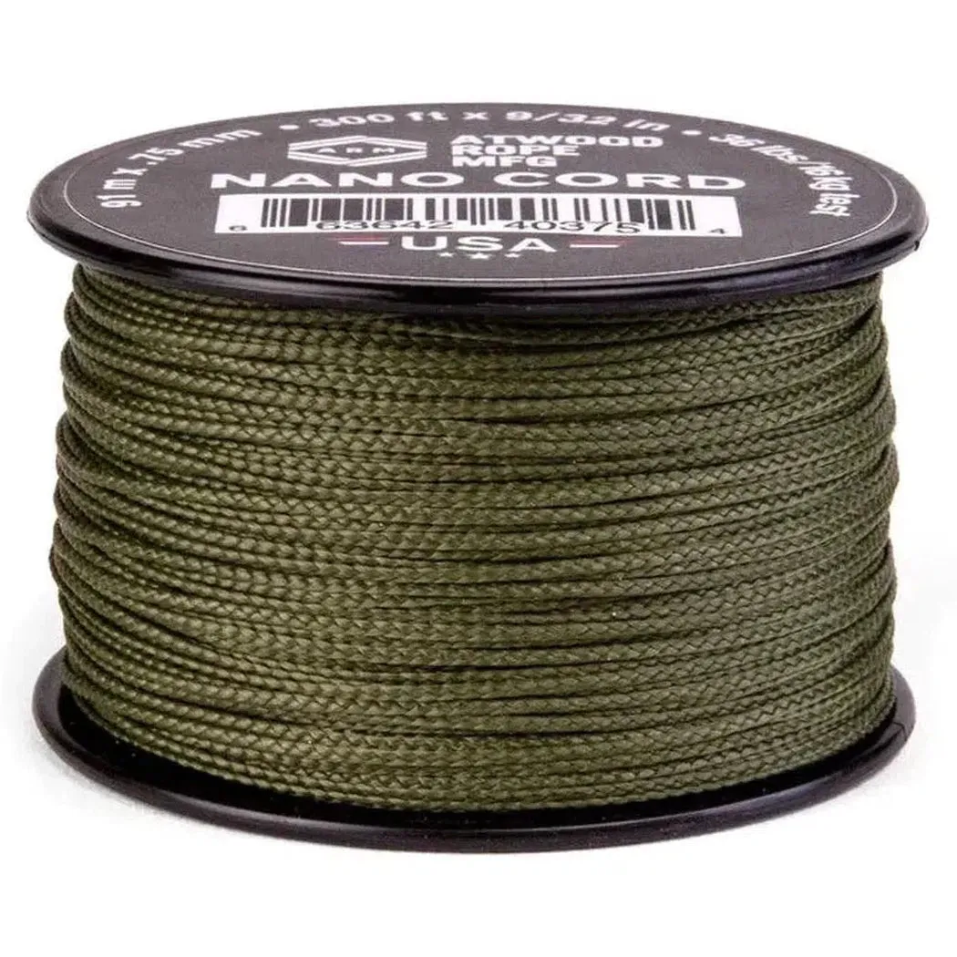 Atwood Rope Nano Cord - 36 LB  - 0.75MM X 300 FT Spool