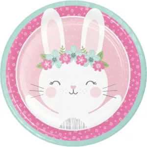 Baby Bunny Plates - Dinner 8 Pkt