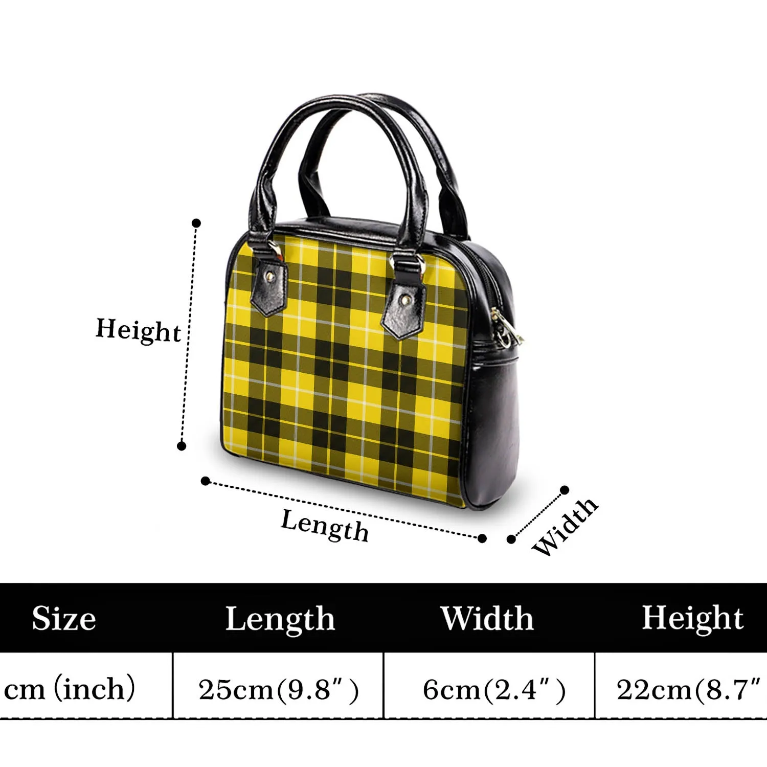 Barclay Dress Modern Tartan Shoulder Handbags