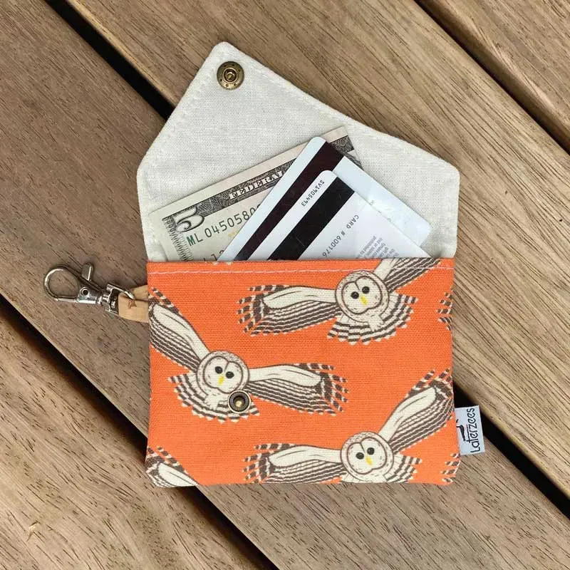 Barred Owl Snap Wallet