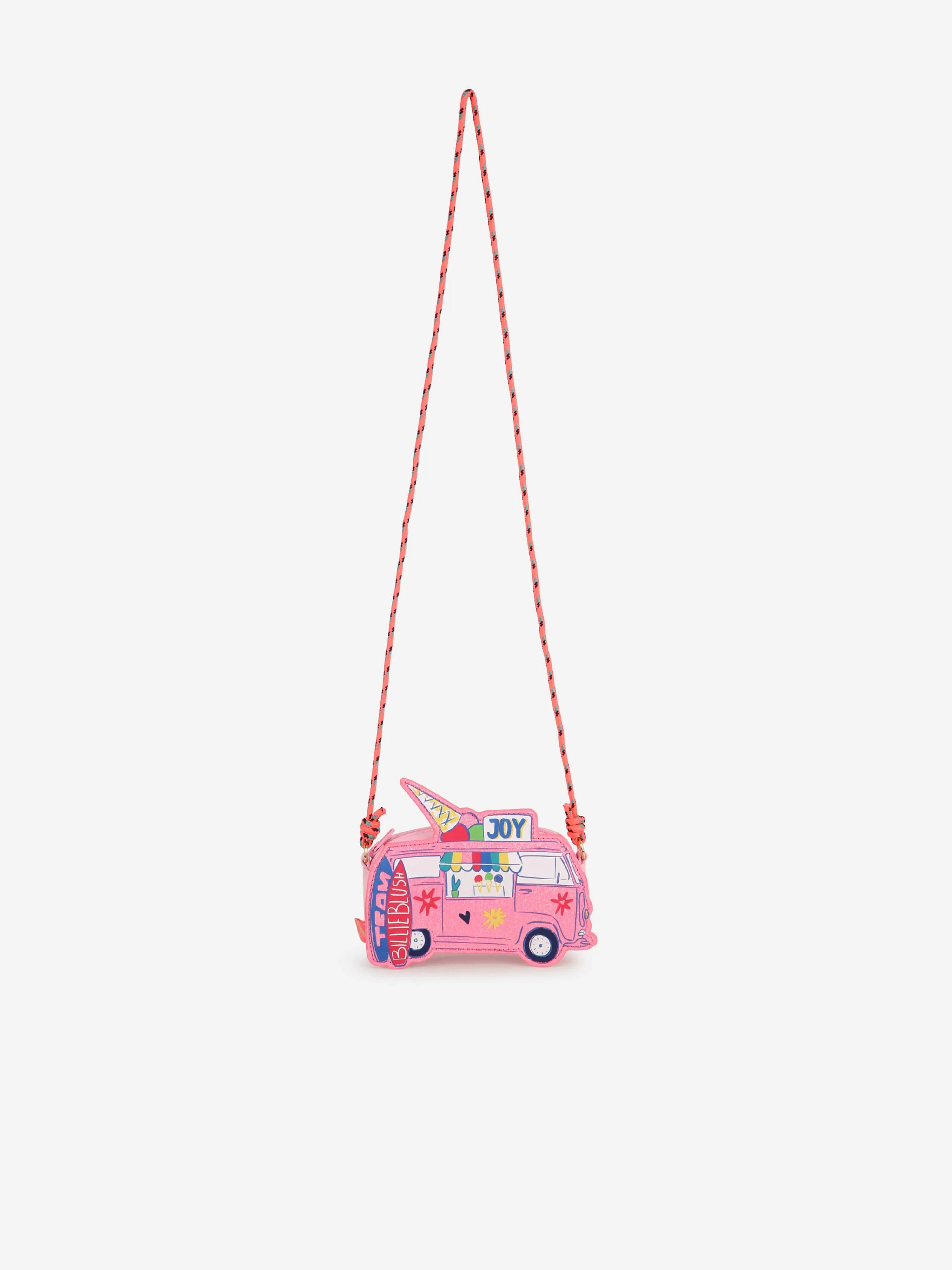 Billieblush Girls Ice Cream Van Crossbody Bag in Pink (15cm)