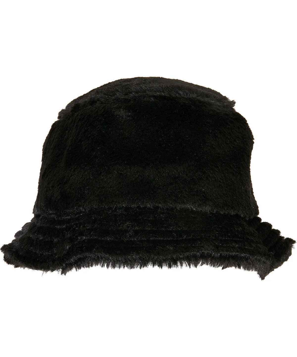 Black - Faux fur bucket hat (5003FF)