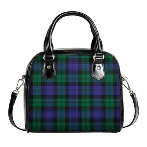 Black Watch Modern Tartan Shoulder Handbags