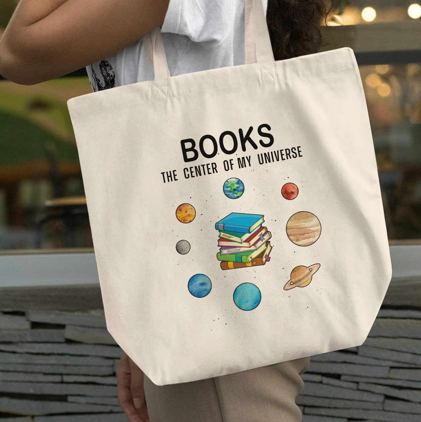 Books The Center Of My Universe Book Lovers Gift TBW115