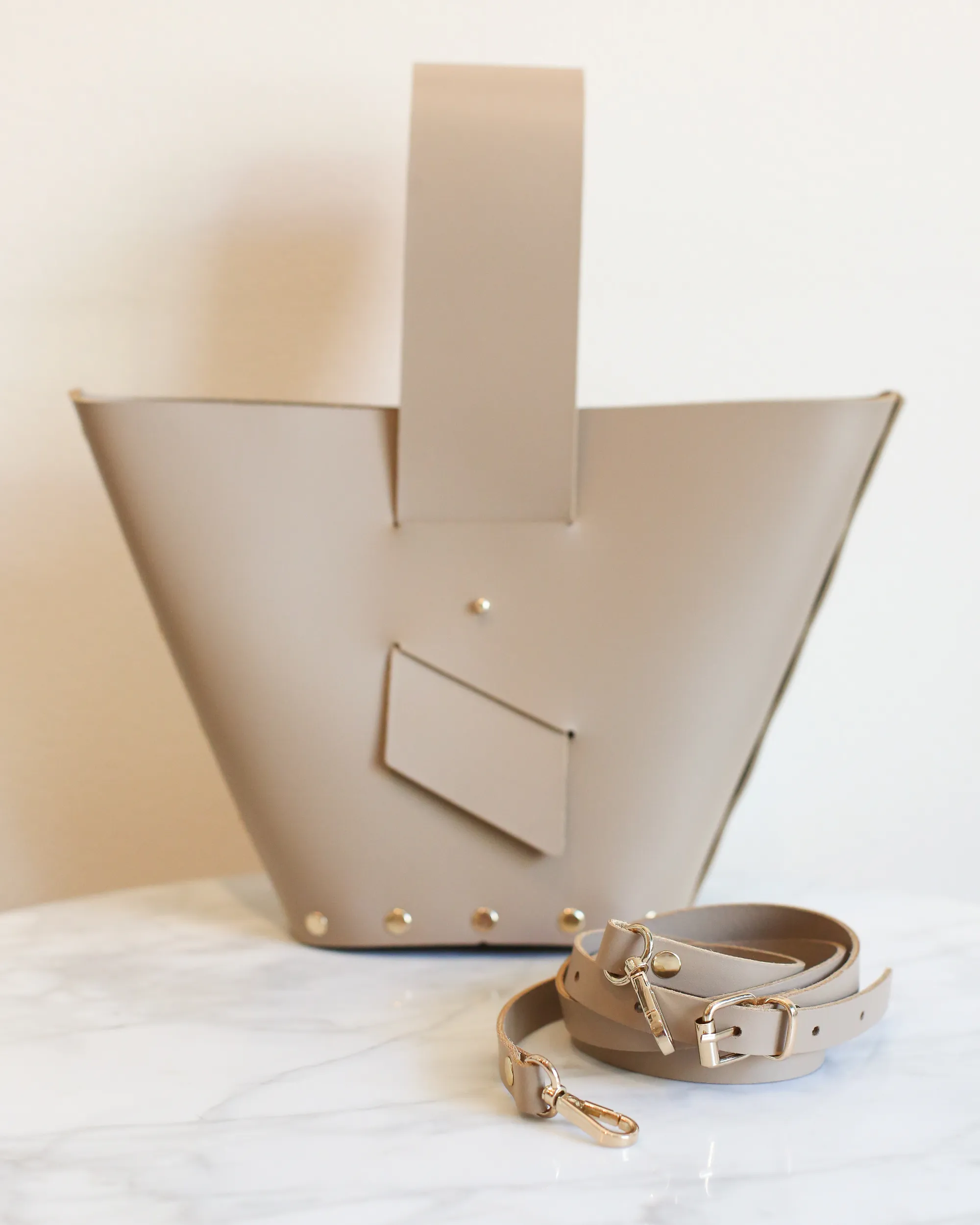 Bucket Bag | Nude