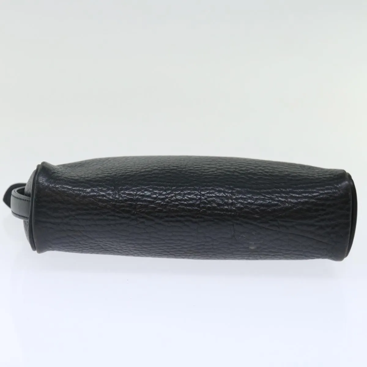 BURBERRYSs Clutch Bag Leather Black  ar11739