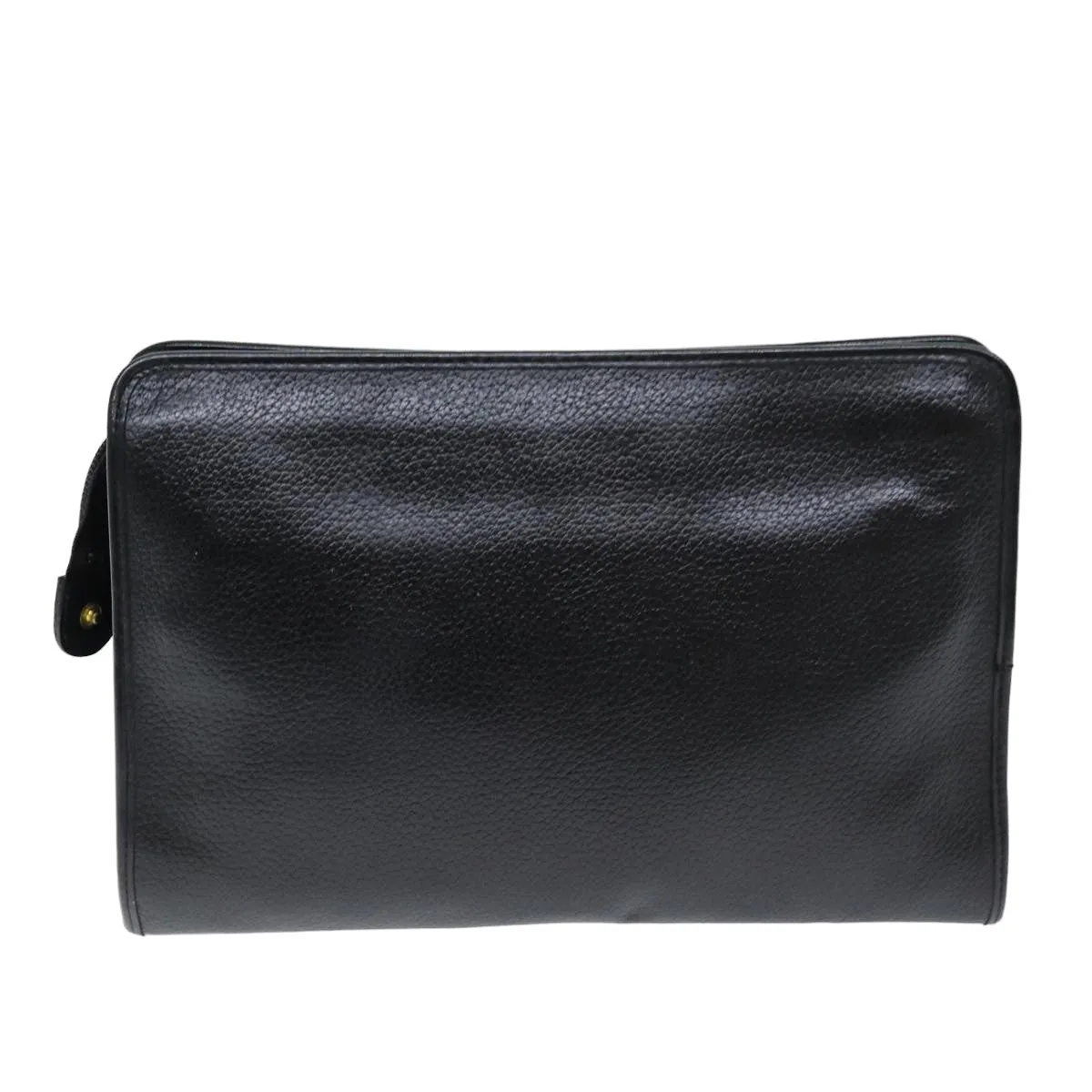 BURBERRYSs Clutch Bag Leather Black  bs14647