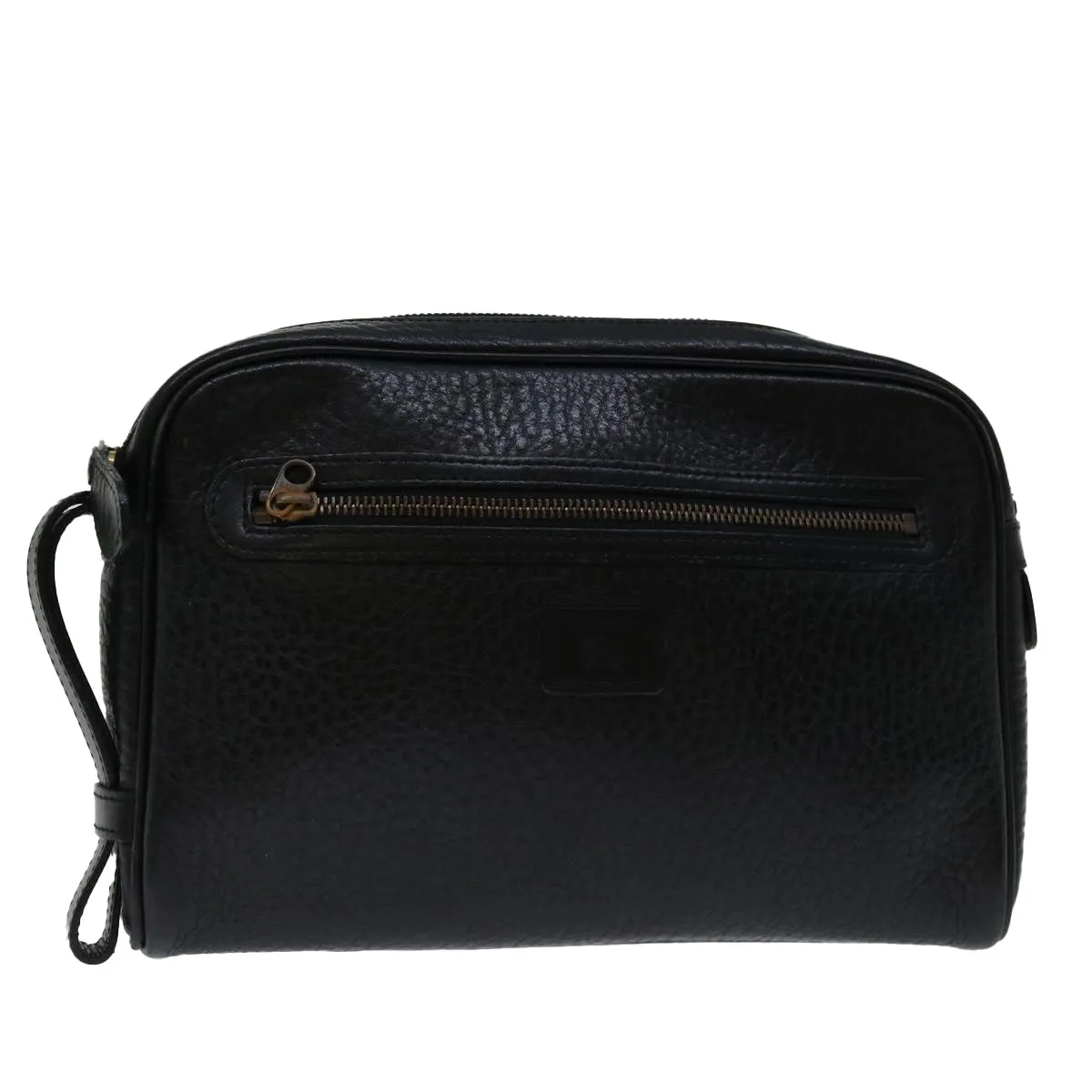 BURBERRYSs Clutch Bag Leather Black  yk11126