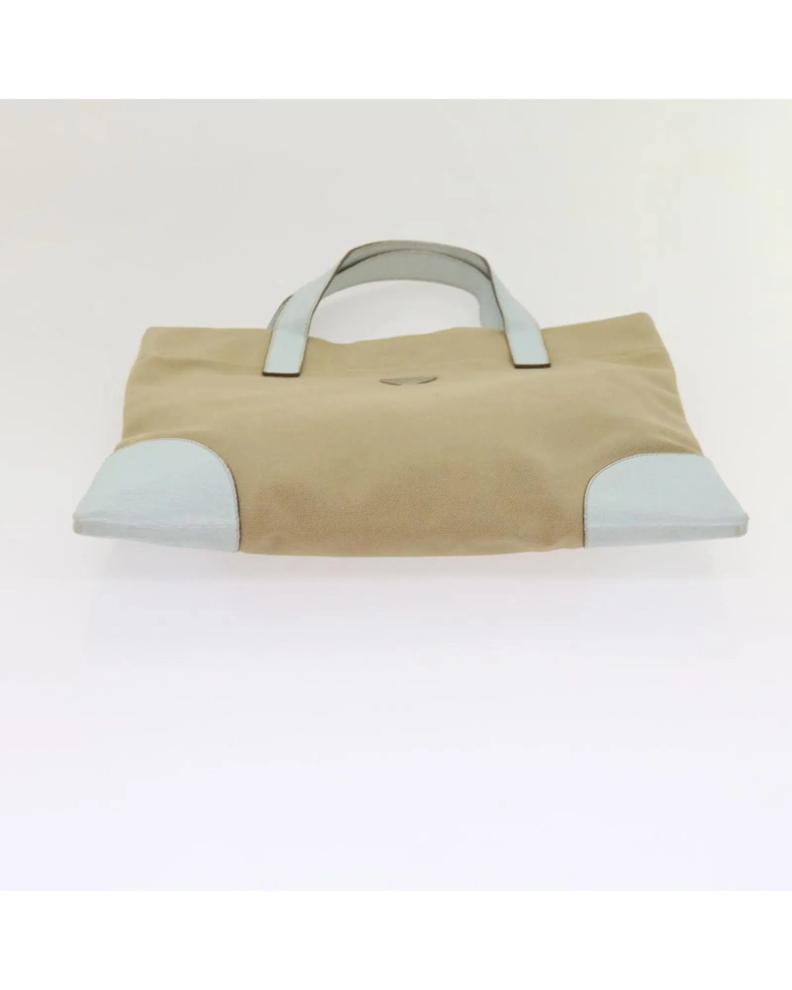 Canvas Beige Hand Bag by Prada