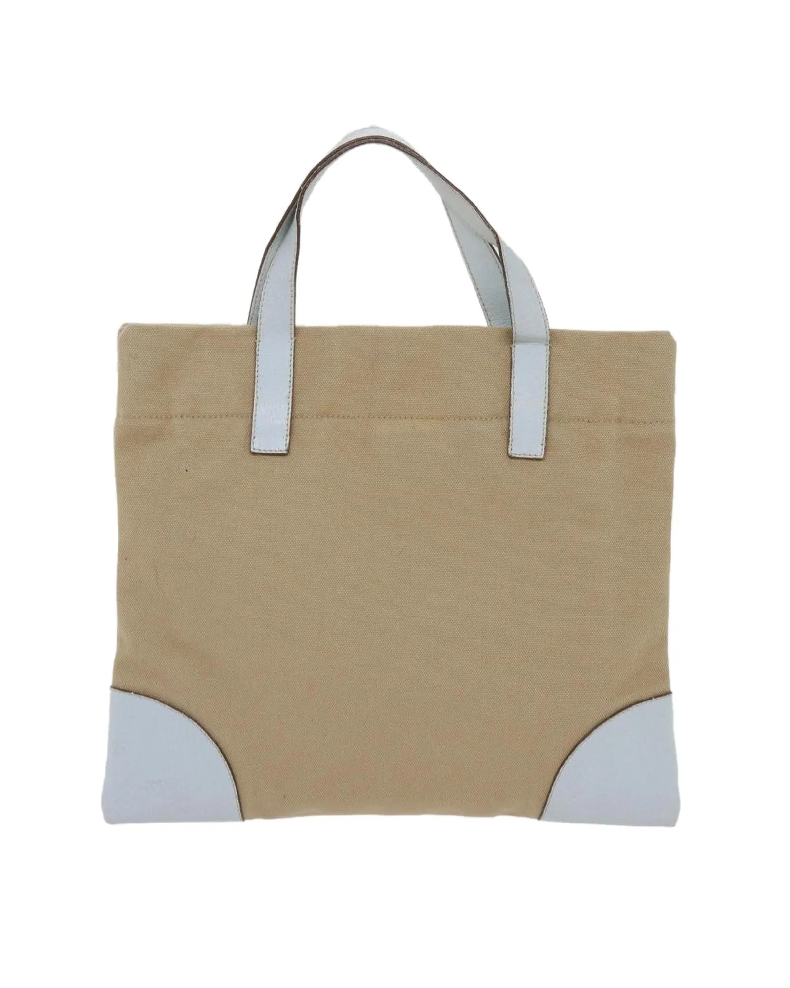 Canvas Beige Hand Bag by Prada