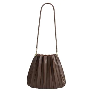 Carrie Chocolate Medium Shoulder Bag - FINAL SALE