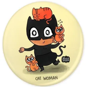 Catwoman Badge