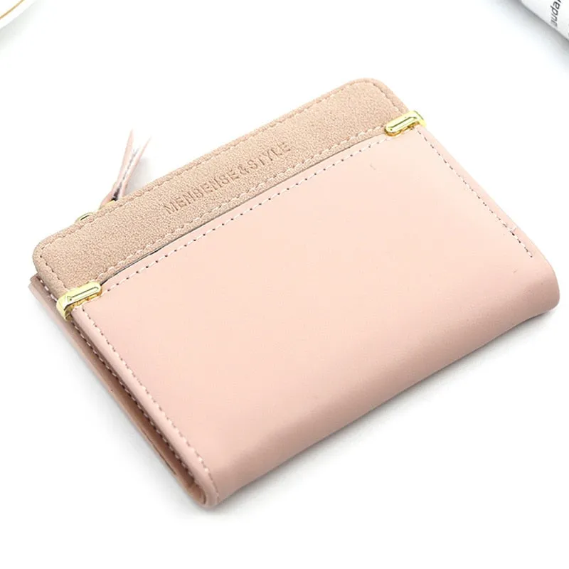 Darianrojas Women's Wallet Short Women Coin Purse Fashion Wallets For Woman Card Holder Small Ladies Wallet Female Hasp Mini Clutch For Girl