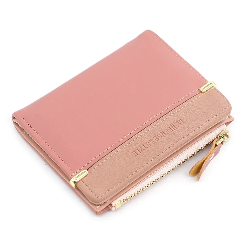 Darianrojas Women's Wallet Short Women Coin Purse Fashion Wallets For Woman Card Holder Small Ladies Wallet Female Hasp Mini Clutch For Girl