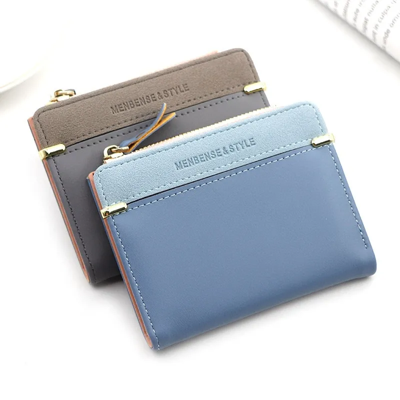 Darianrojas Women's Wallet Short Women Coin Purse Fashion Wallets For Woman Card Holder Small Ladies Wallet Female Hasp Mini Clutch For Girl