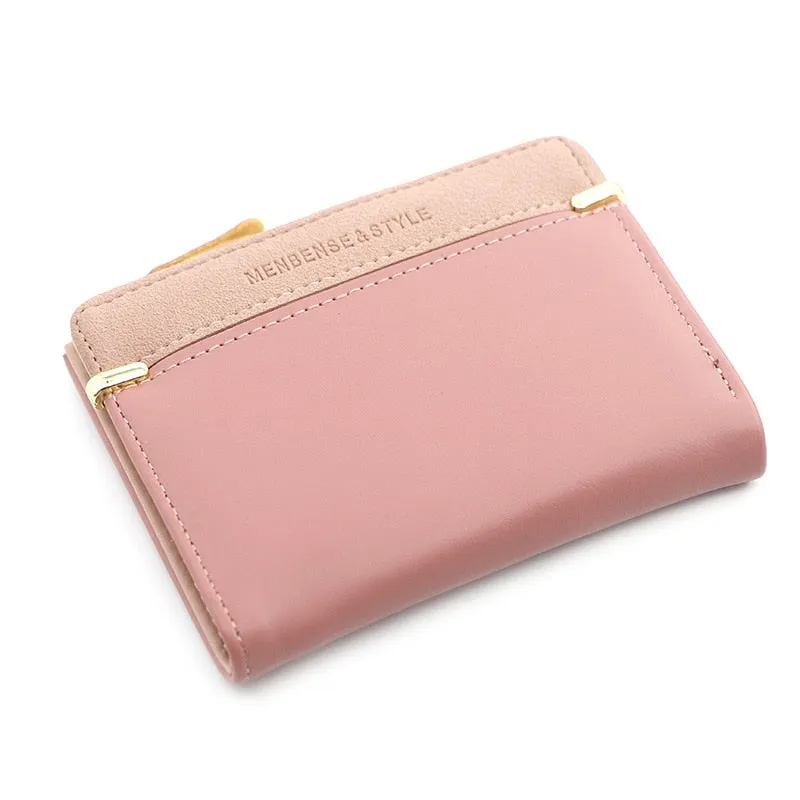 Darianrojas Women's Wallet Short Women Coin Purse Fashion Wallets For Woman Card Holder Small Ladies Wallet Female Hasp Mini Clutch For Girl