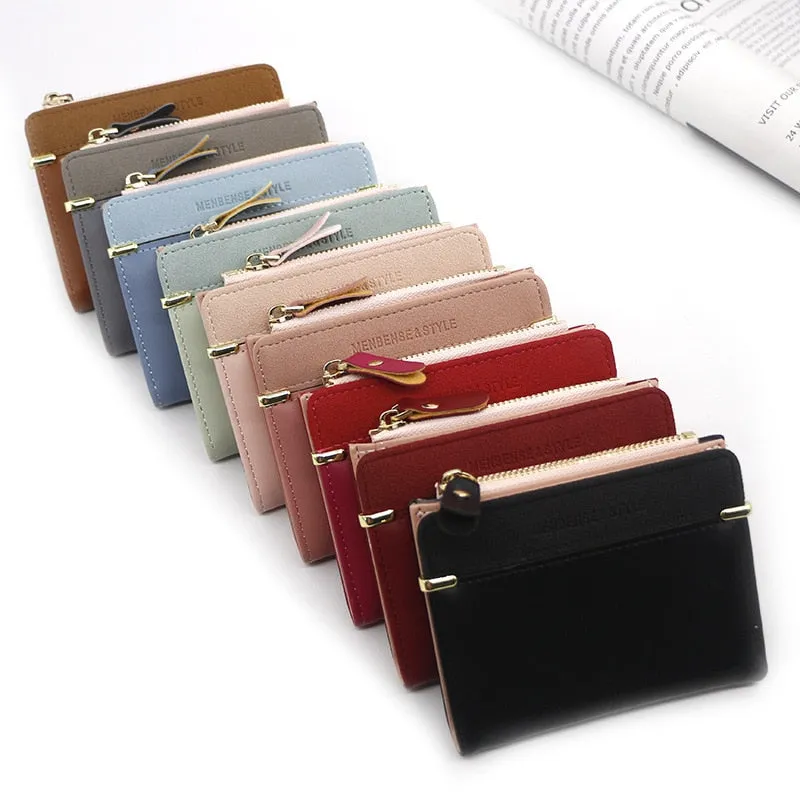 Darianrojas Women's Wallet Short Women Coin Purse Fashion Wallets For Woman Card Holder Small Ladies Wallet Female Hasp Mini Clutch For Girl