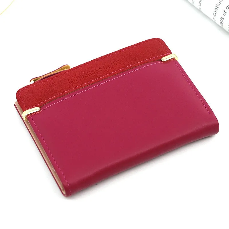 Darianrojas Women's Wallet Short Women Coin Purse Fashion Wallets For Woman Card Holder Small Ladies Wallet Female Hasp Mini Clutch For Girl