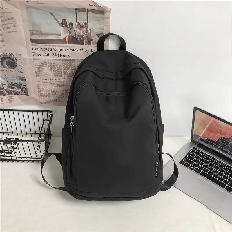 deanwangkt  Schoolbag Men's Ins Korean Harajuku Ulzzang Women's High School and College Student Versatile Large Capacity Travel Backpack Backpack