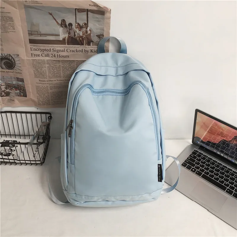 deanwangkt  Schoolbag Men's Ins Korean Harajuku Ulzzang Women's High School and College Student Versatile Large Capacity Travel Backpack Backpack