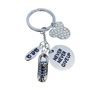 Disney Marathon Runner Keychain