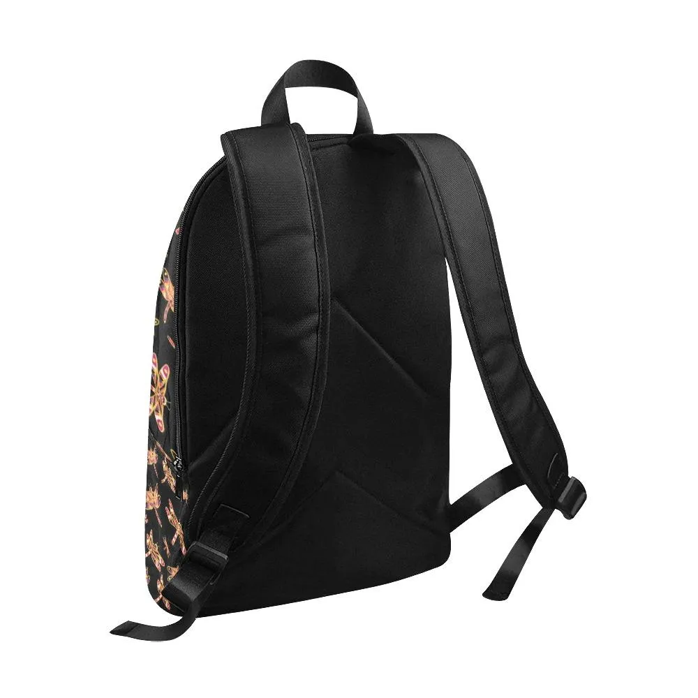 Gathering Yellow Black Backpack for Adult