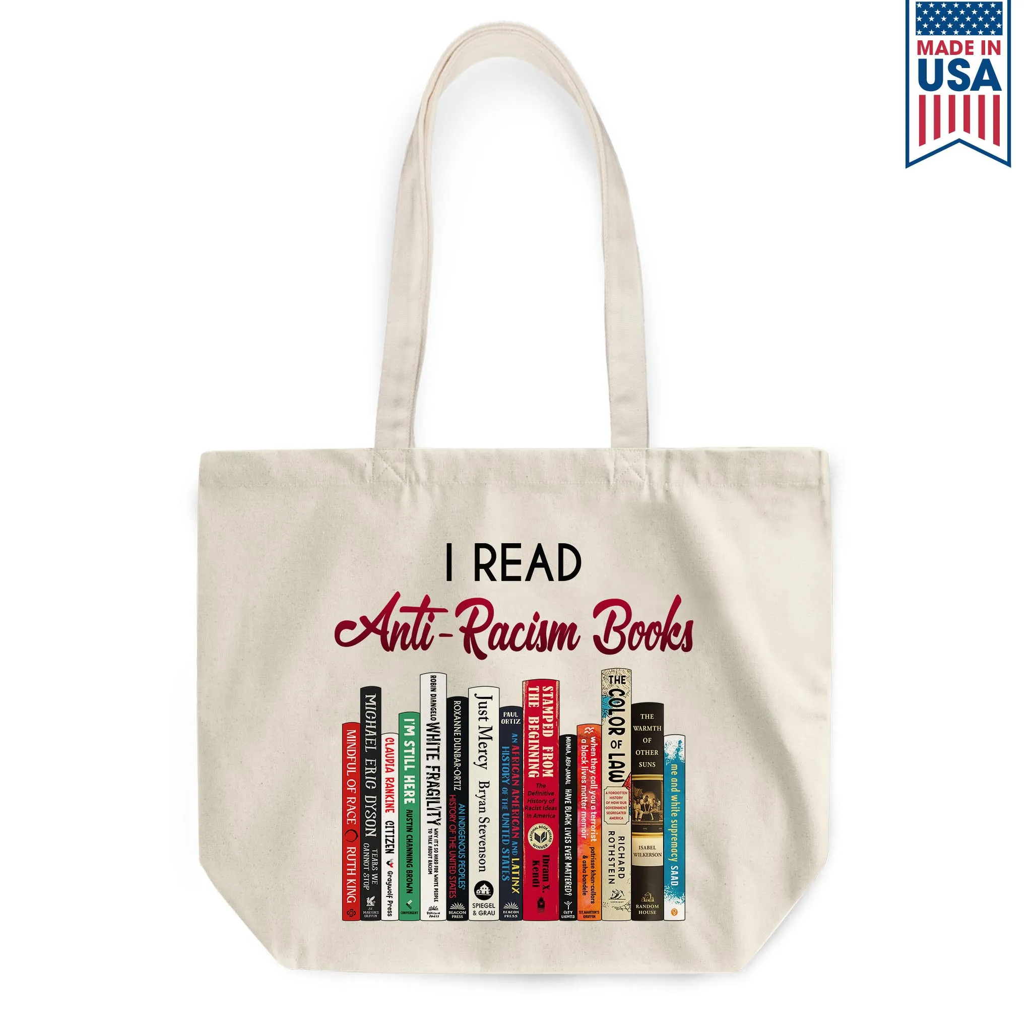 I Read Anti-Racism Books 2 Book Lovers Gift TBW315