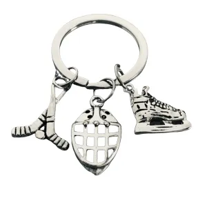 Ice Hockey Goalie Keychain - Pick Charm