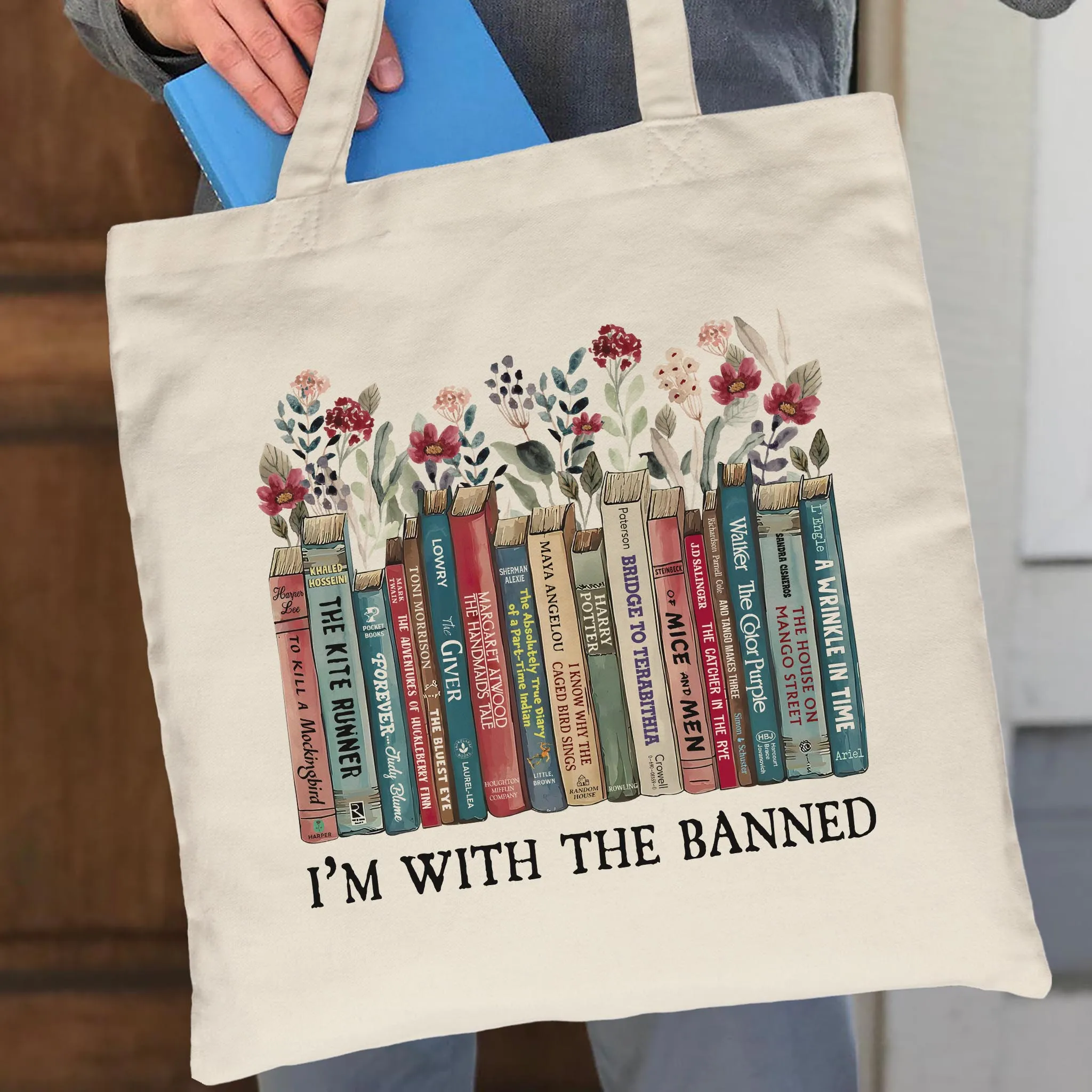 I'm With The Banned Book Lovers Gift TBW545