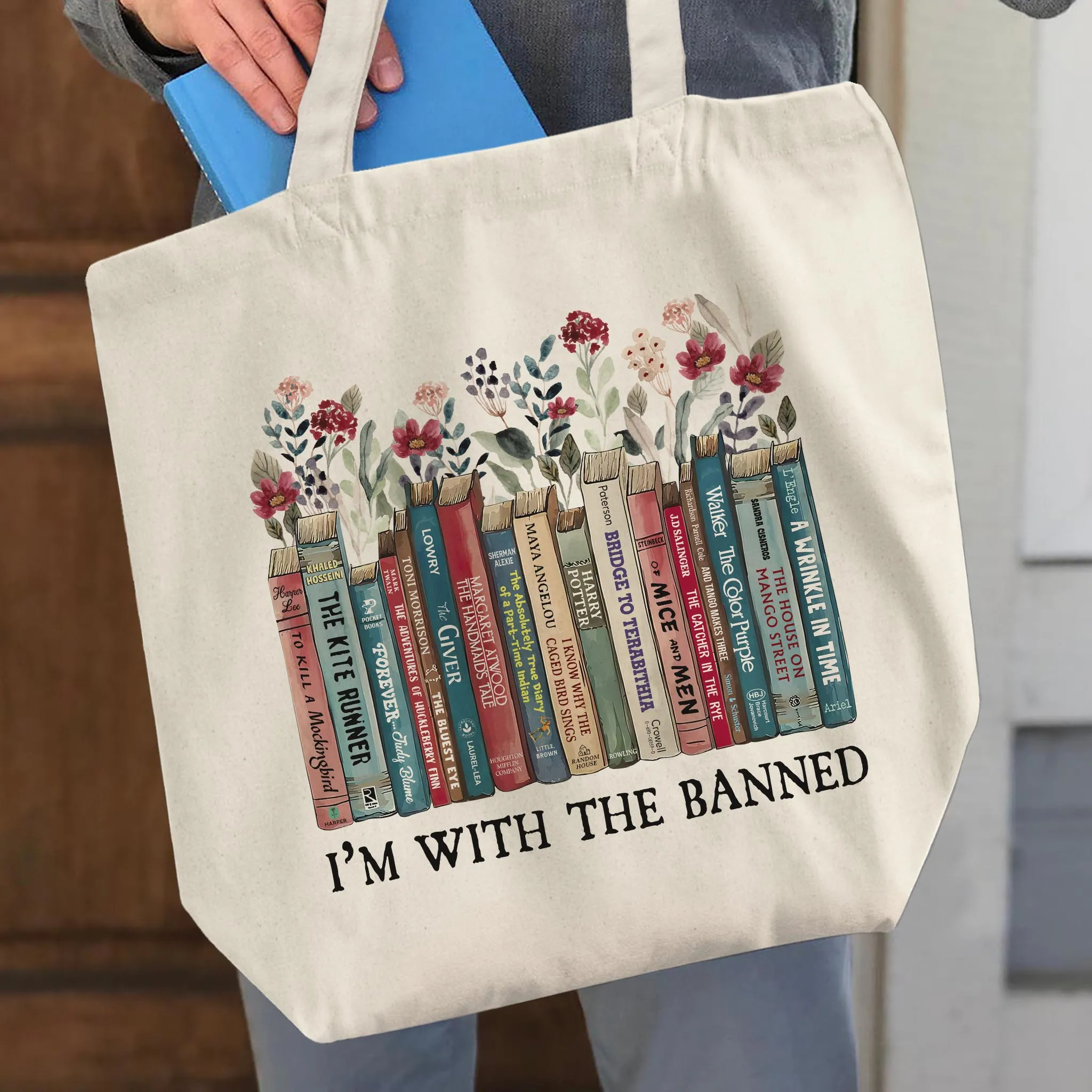 I'm With The Banned Book Lovers Gift TBW545