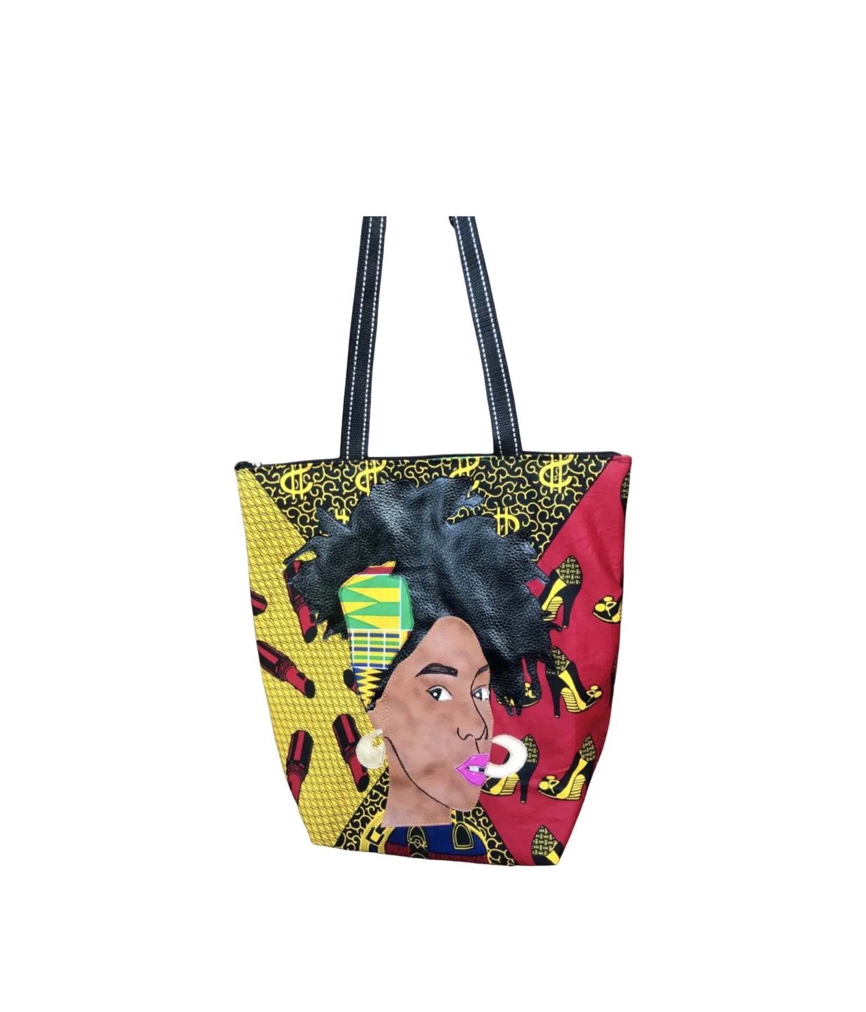 Kente tote bag