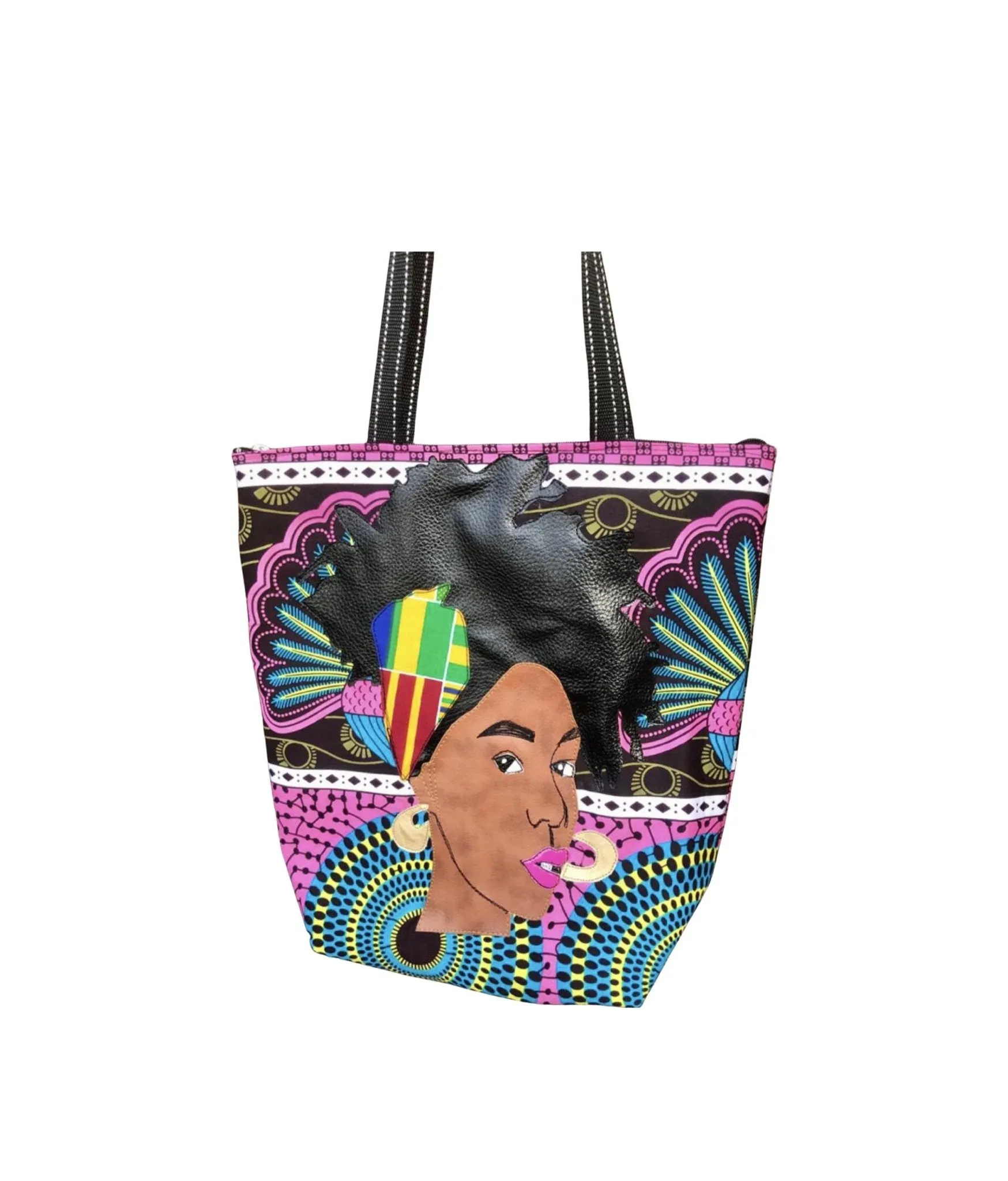 Kente tote bag