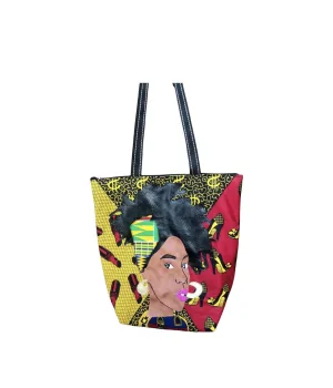 Kente tote bag