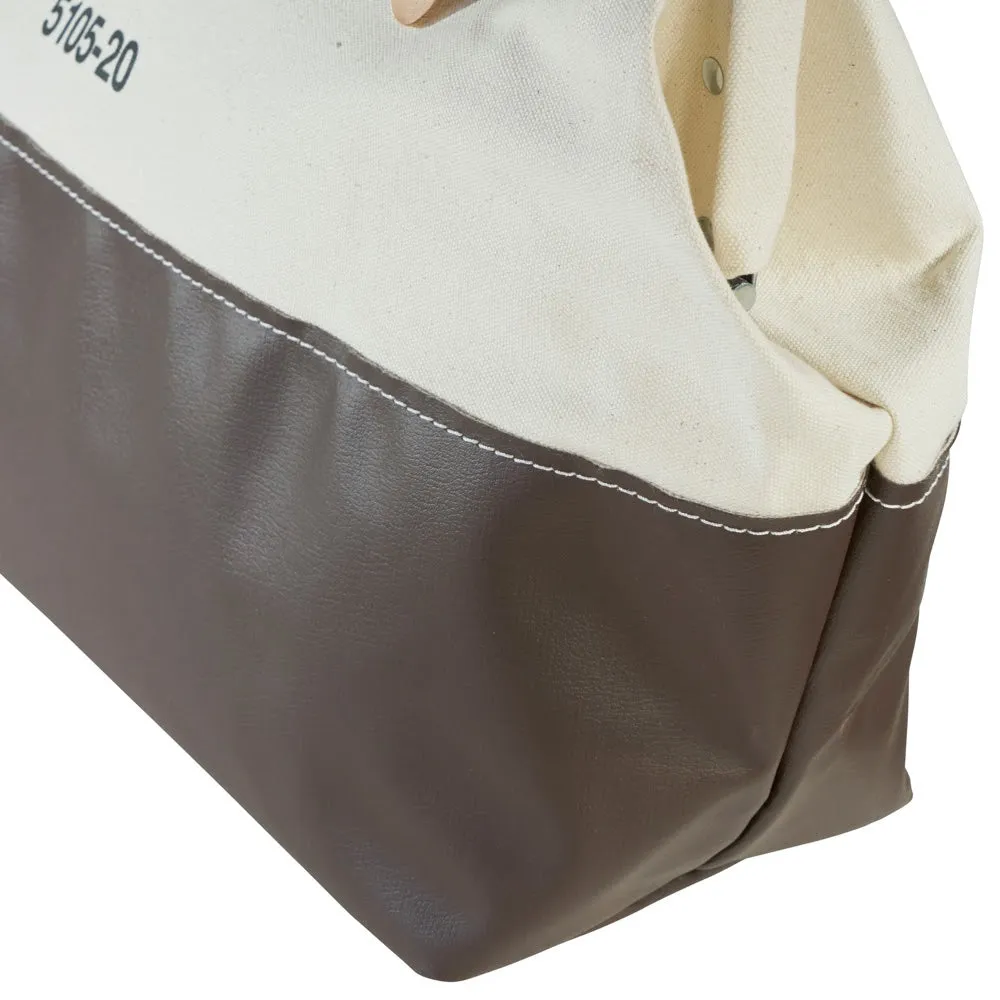 Klein 510520 High-Bottom Canvas Tool Bag, 20"