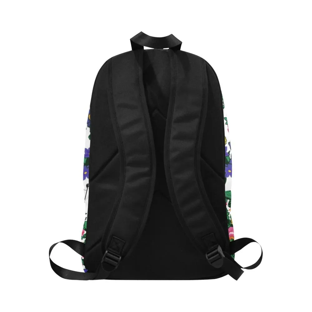 Kokum's Revenge White Fabric Backpack for Adult