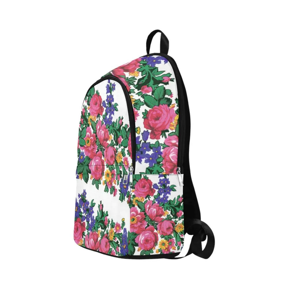 Kokum's Revenge White Fabric Backpack for Adult