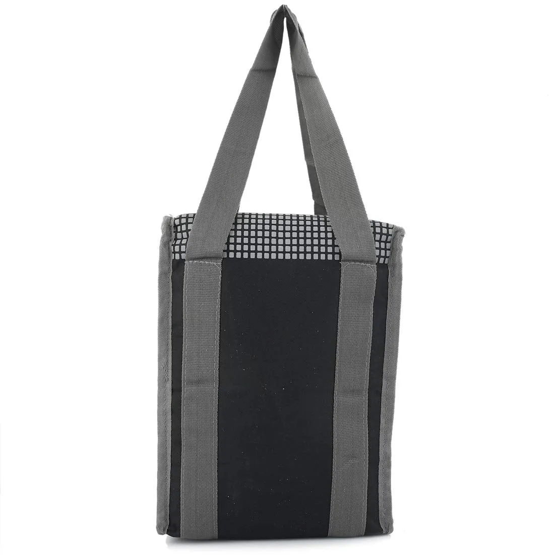 Kuber Industries Tiger Print Design Canvas Waterproof Lunch Bag, Suitable for 3 Compartment (Grey) - (CTLTC038974)