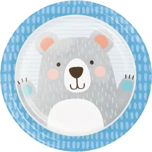 Little Bear Plates - Dinner 8 Pkt