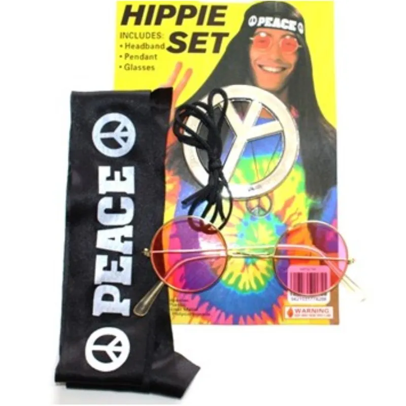 Mens Hippie Accessory Kit