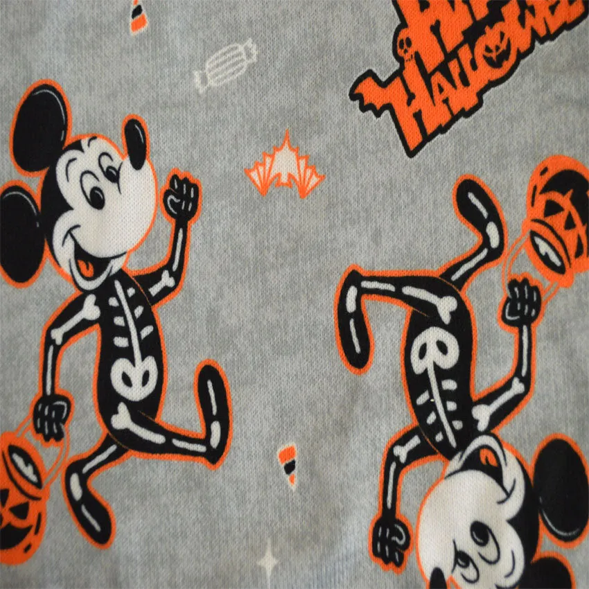 Mickey Mouse Skeleton Halloween Ultra Soft Pajama