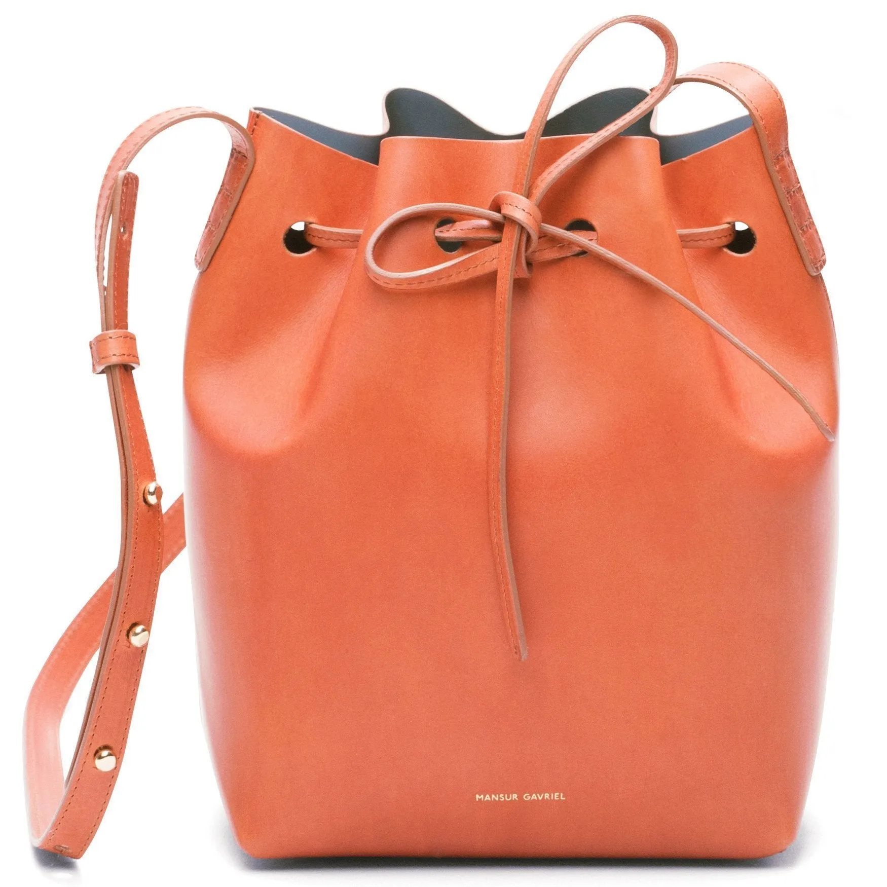 Mini Bucket Bag - Brandy/Avion